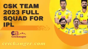 CSK Team 2024