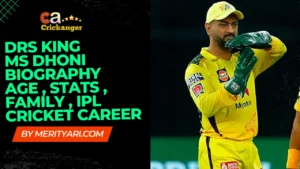 DRS King MS Dhoni Biography