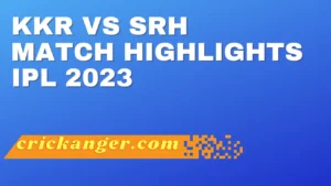 kkr vs srh match highlights