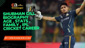 Shubman Gill Biography