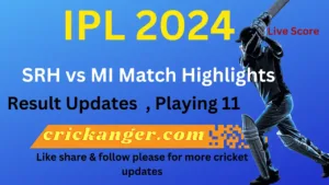 srh vs mi match highlights 2024